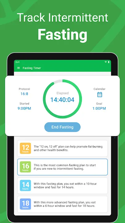 MyNetDiary screenshot