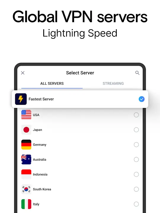 VPN Lumos screenshot