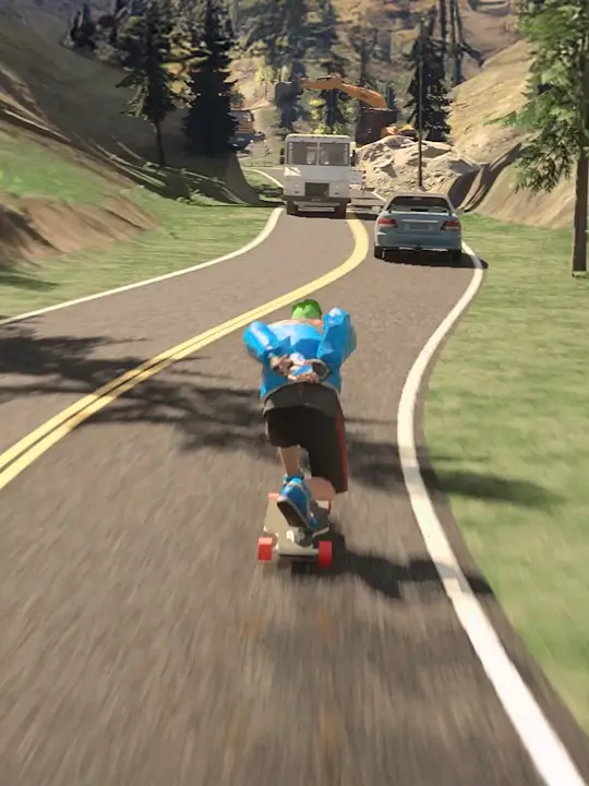 Downhill Race screenshot