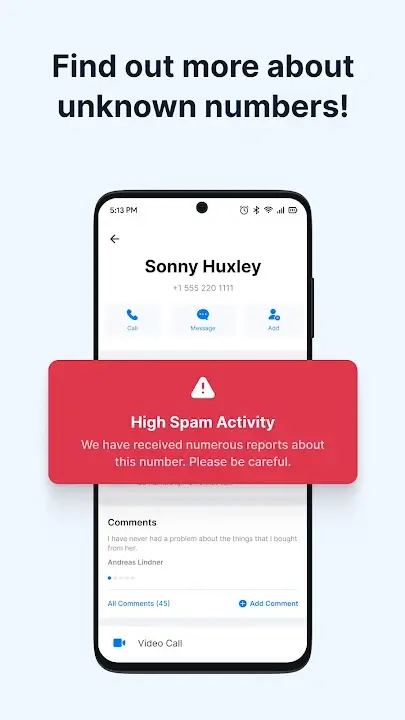 Getcontact screenshot