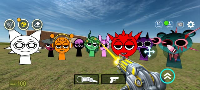 Nextbots In Playground screenshot
