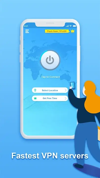 Speedy Quark VPN screenshot