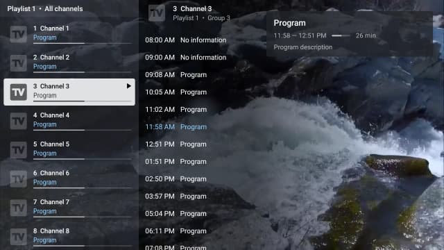 TiviMate screenshot
