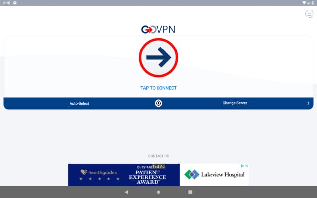 GOVPN screenshot