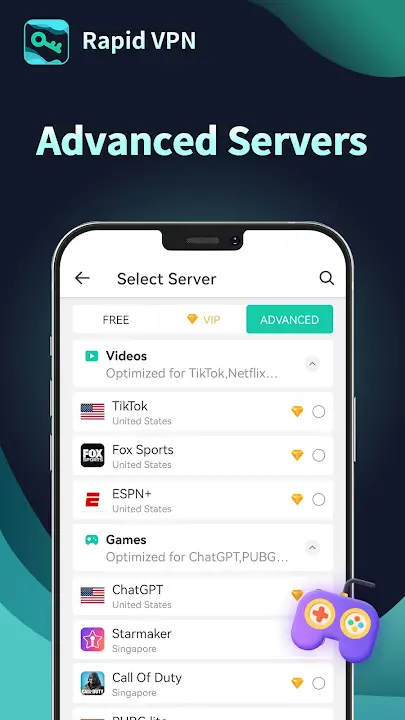 Rapid VPN screenshot