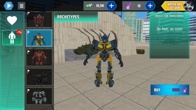 Robot Shark screenshot
