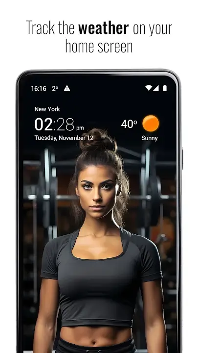 Transparent Weather screenshot