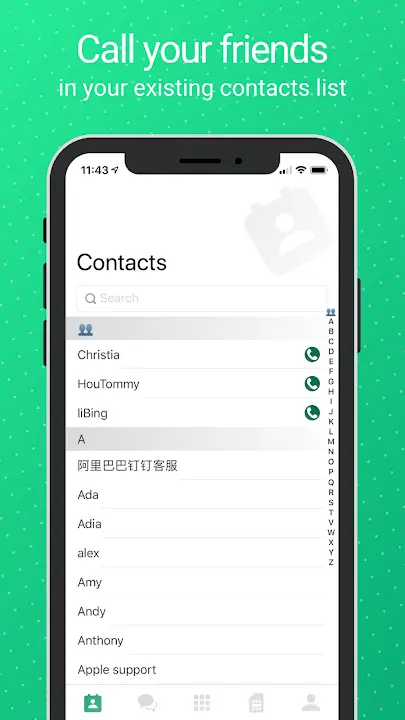 WeTalk screenshot