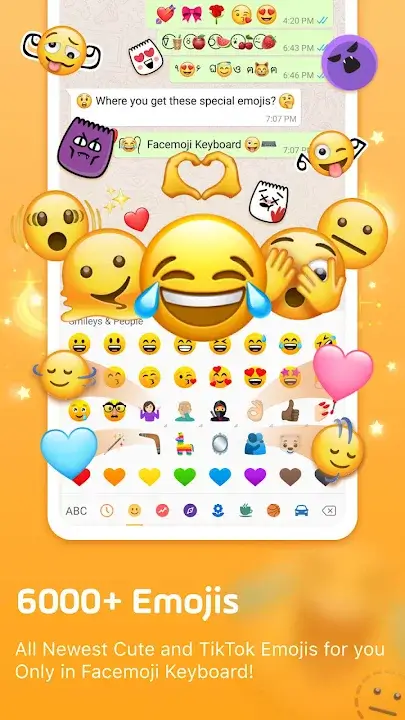 Facemoji Keyboard screenshot