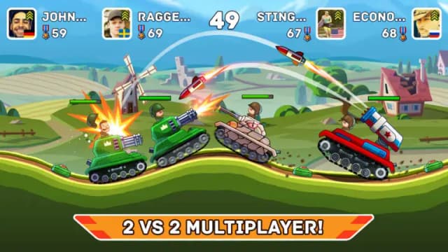 Hills of Steel screenshot