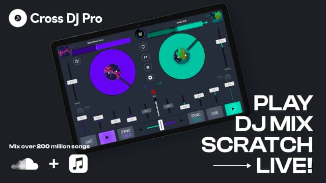 Cross DJ Pro screenshot