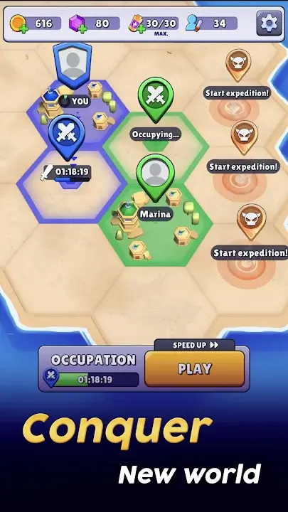 Hole.io screenshot