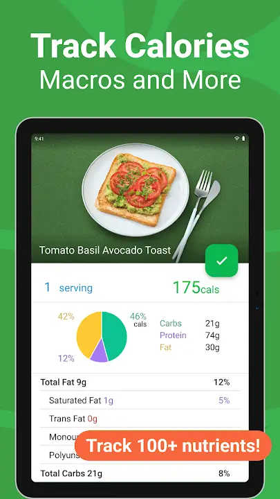 MyNetDiary screenshot