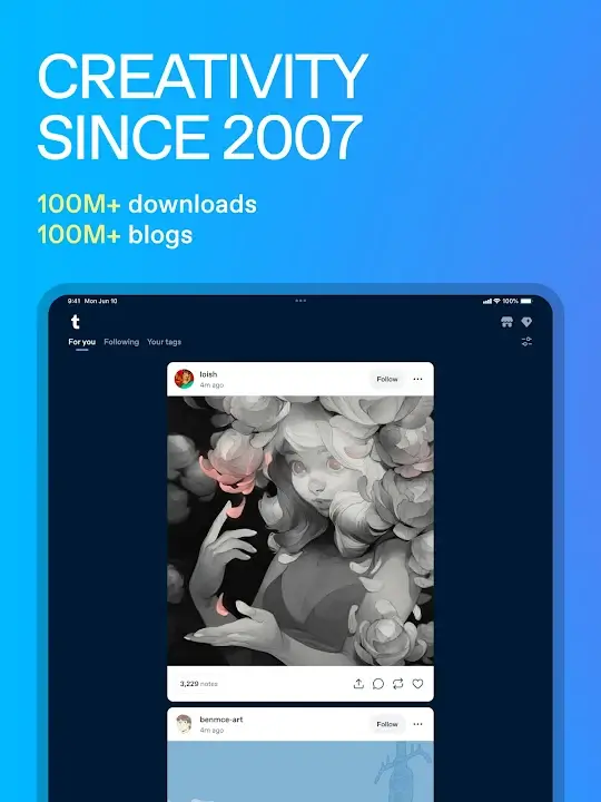 Tumblr screenshot