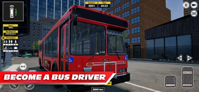 BUS Simulator PRO Urban Rivals screenshot