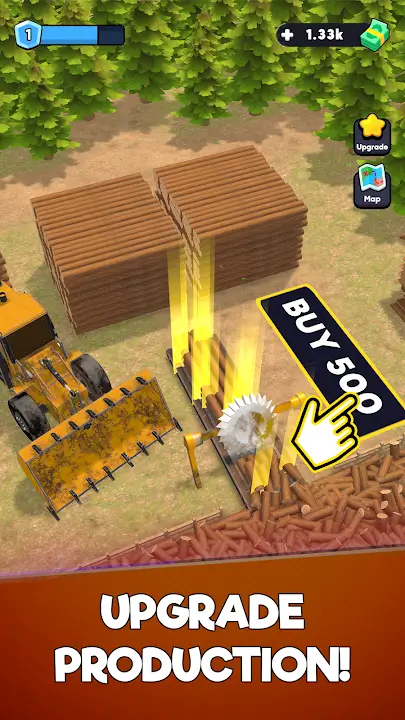 Idle Lumber Chopper Empire Inc screenshot
