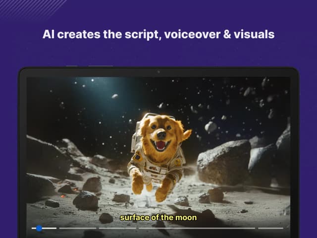 Invideo AI screenshot