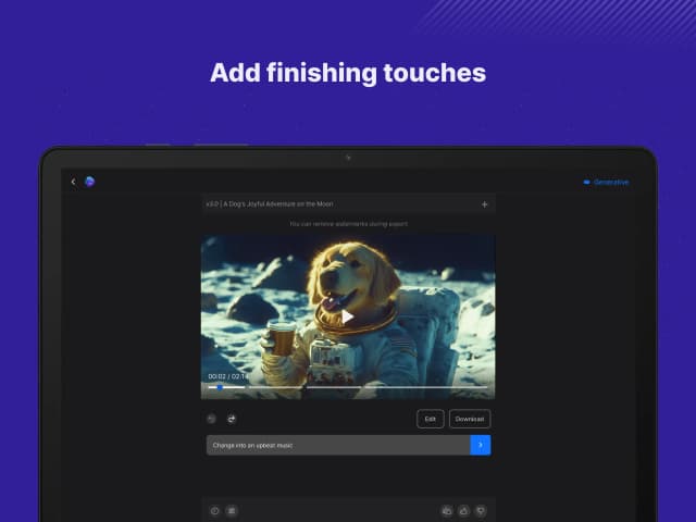 Invideo AI screenshot