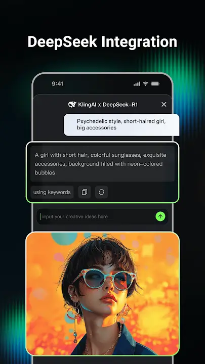Kling AI screenshot