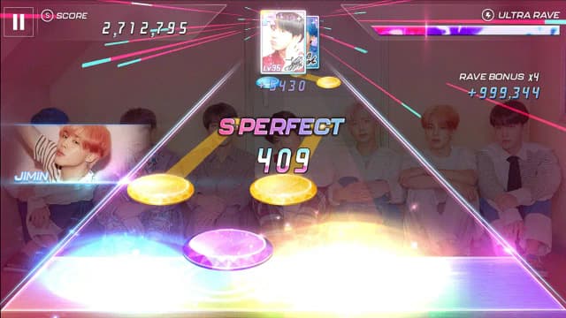 SuperStar BTS screenshot