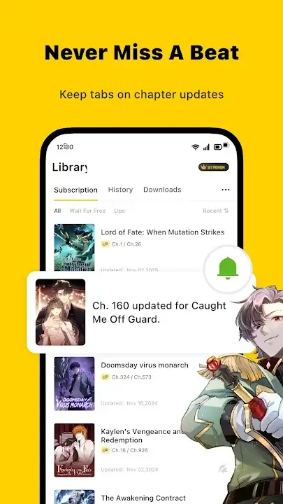 WebComics screenshot