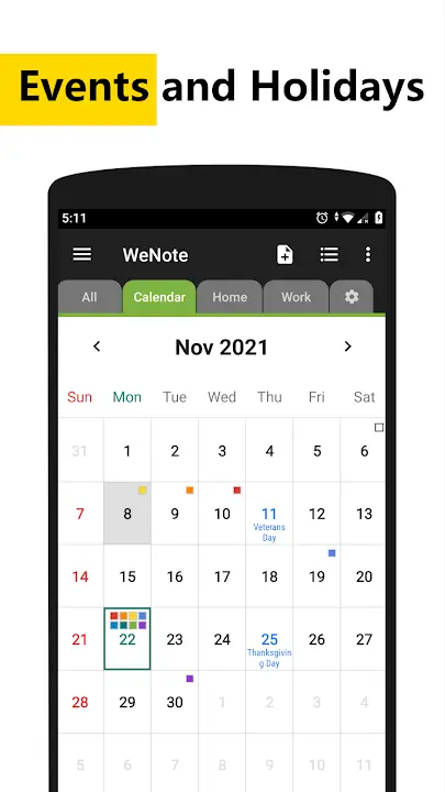 WeNote screenshot