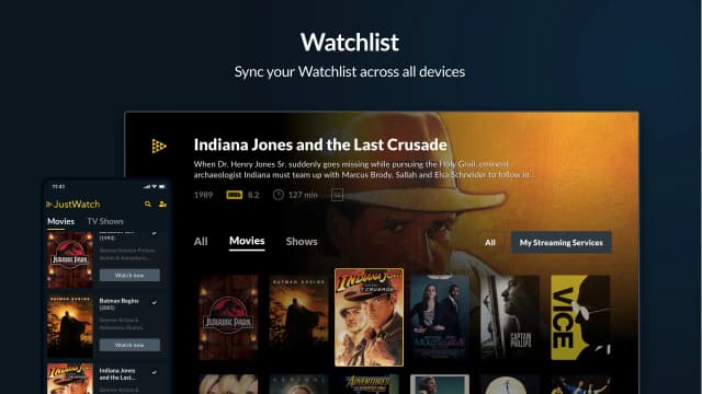 JustWatch screenshot