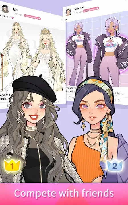 SuitU Fashion Avatar Dress Up screenshot