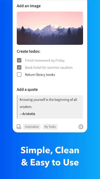 UpNote screenshot