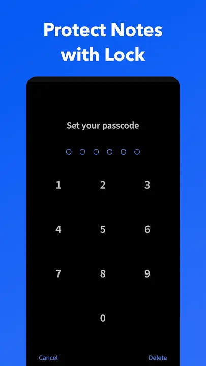 UpNote screenshot