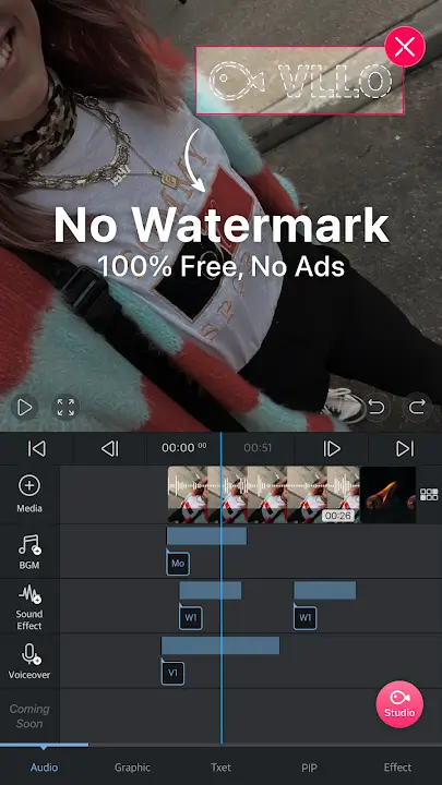 VLLO screenshot