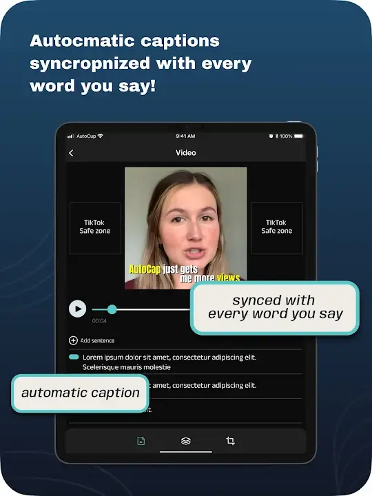 AutoCap screenshot