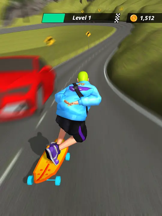 Downhill Race screenshot