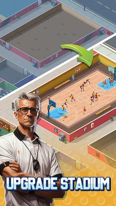 Idle Basketball Arena Tycoon screenshot