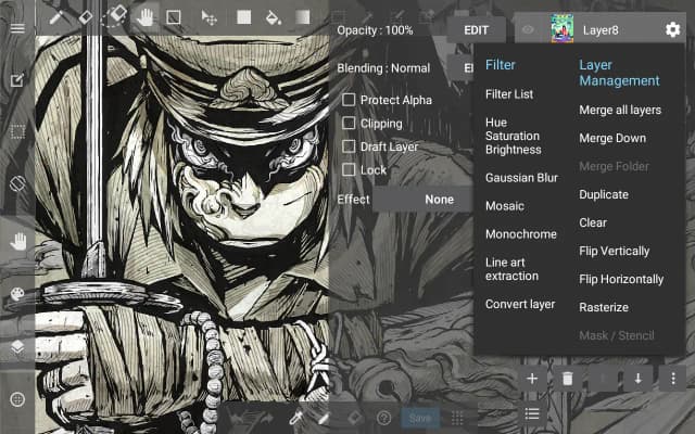 MediBang Paint screenshot