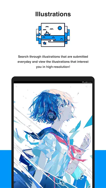 Pixiv screenshot