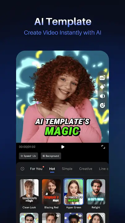 Vmake AI Captions screenshot