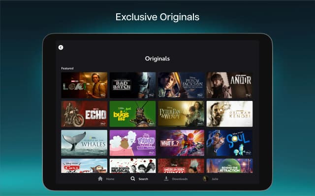 Disney+ Plus screenshot