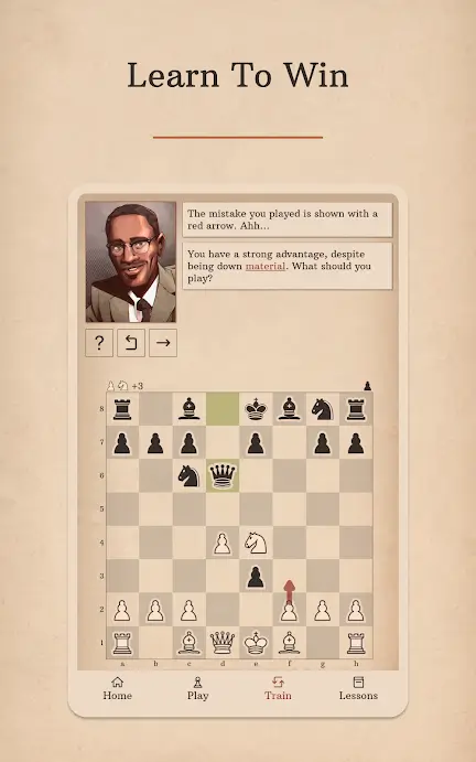 Dr. Wolf Learn Chess screenshot