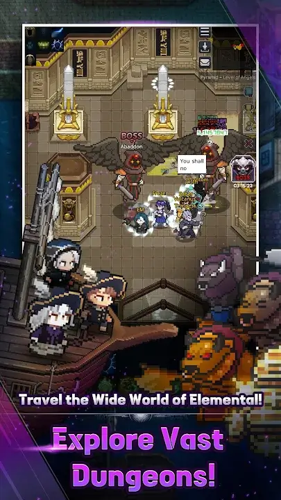 Elemental 2DMMORPG screenshot