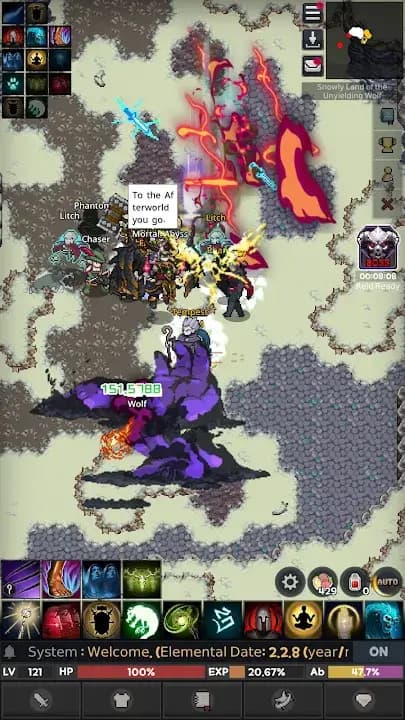 Elemental 2DMMORPG screenshot