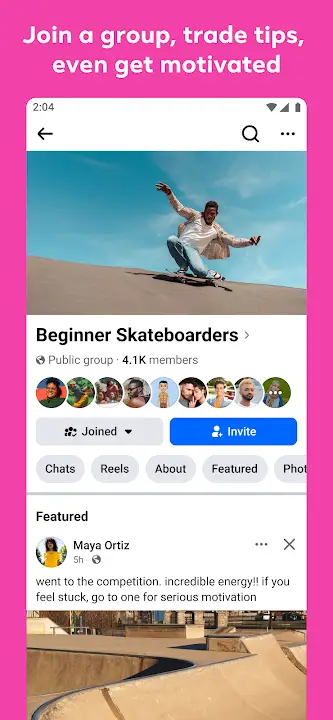 Facebook screenshot