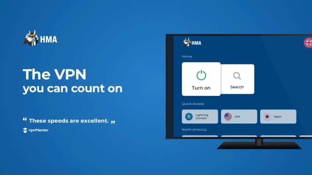 HMA VPN Proxy screenshot