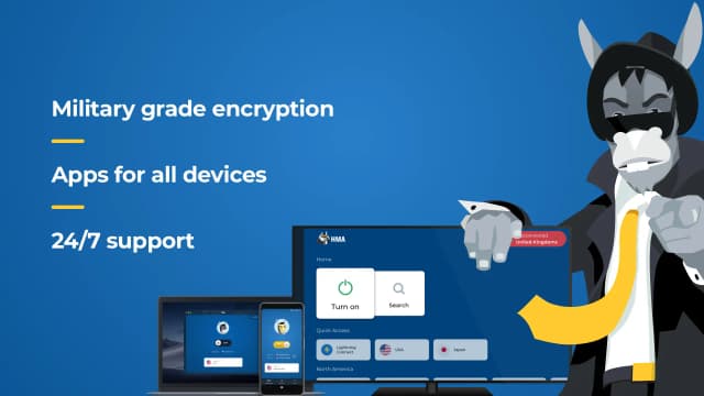 HMA VPN Proxy screenshot