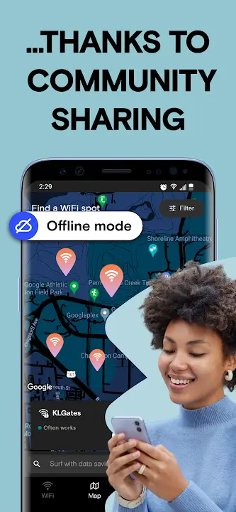Instabridge screenshot