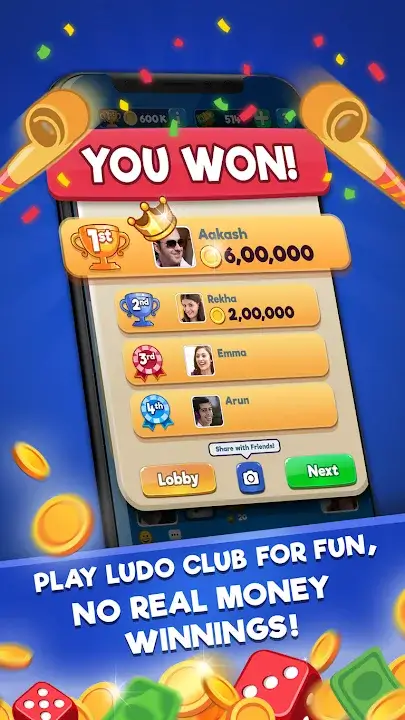 Ludo Club screenshot