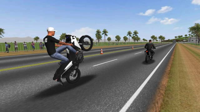 Moto Wheelie 3D screenshot