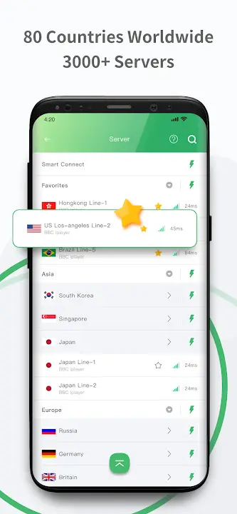 Panda VPN screenshot