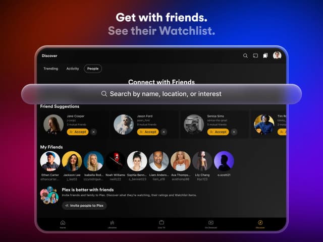 Plex screenshot