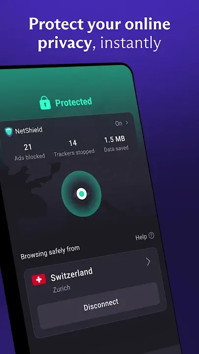 Proton VPN screenshot